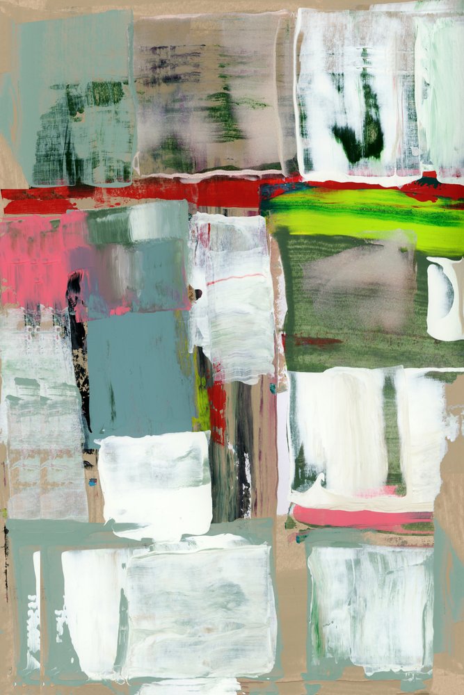 Bloques abstractos llenos de color de cartissi