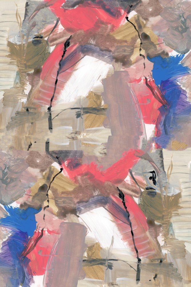 Pinceladas abstractas llenas de vida de cartissi