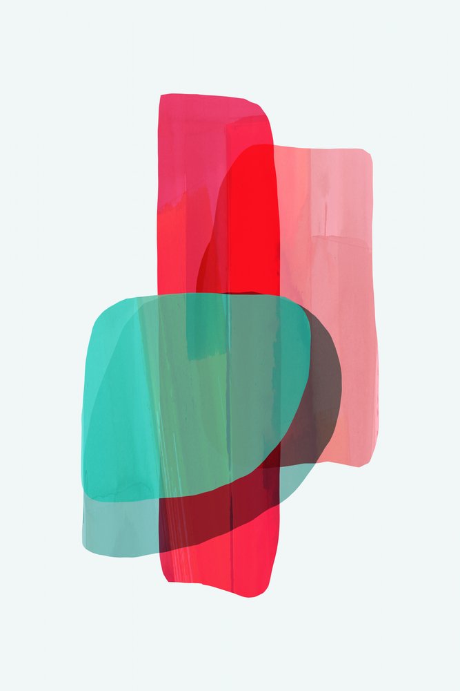 Formas abstractas vibrantes de cartissi
