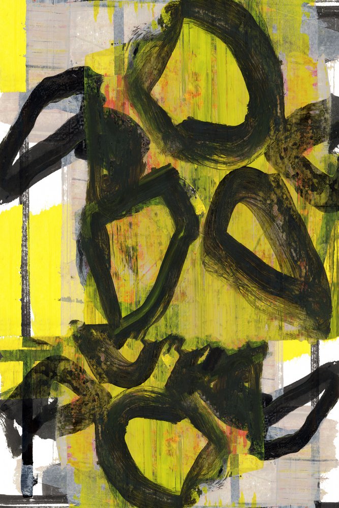 Pinceladas abstractas llenas de vida de cartissi