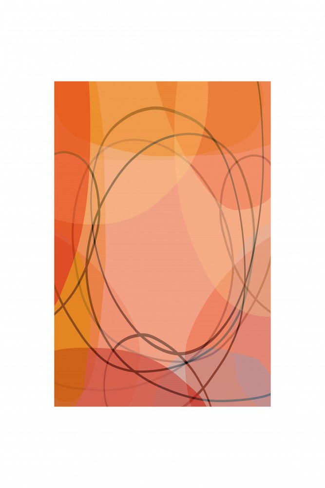 Formas abstractas cálidas de cartissi