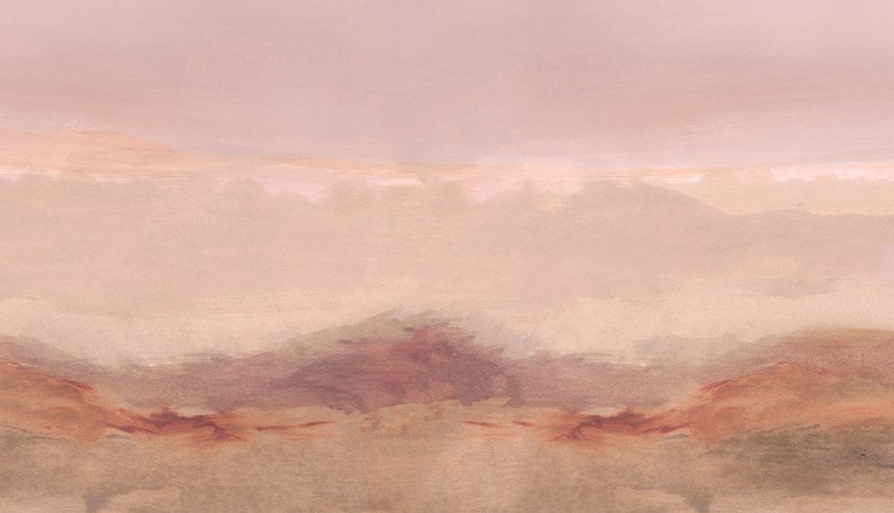 Cálido horizonte del desierto de cartissi