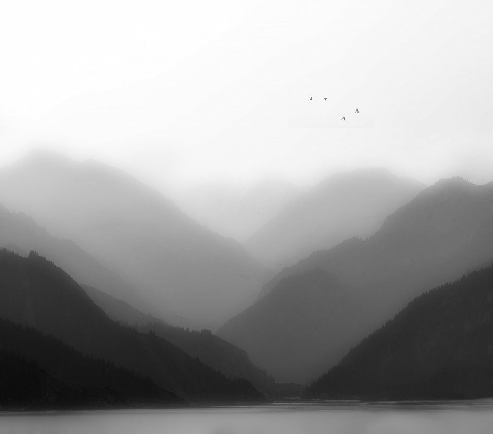 Capas de Misty Mountain de chenyi wang