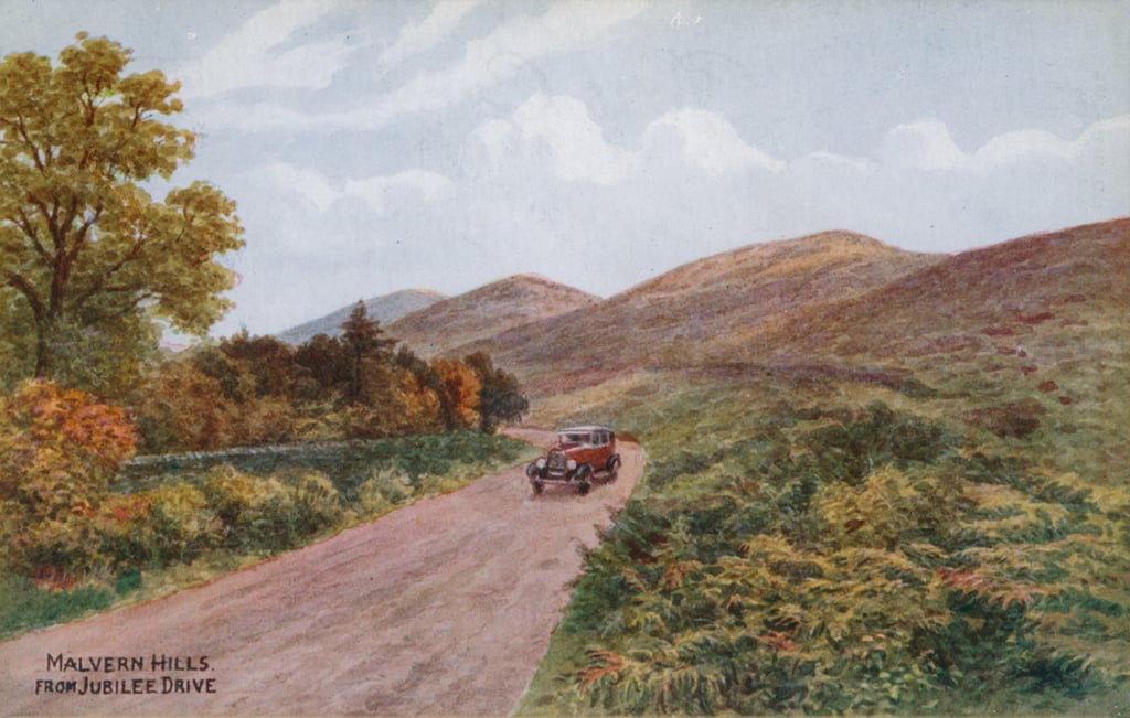 Malvern Hills, desde Jubilee Drive Alfred Robert Quinton