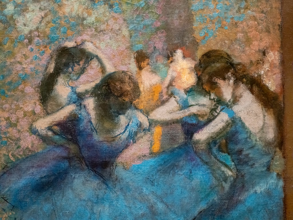 Bailarinas azules store