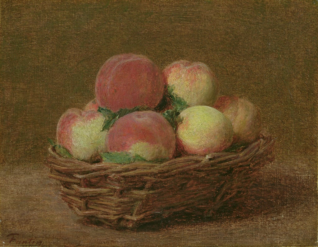 Melocotones, 1894 Ignace Henri Jean Fantin Latour