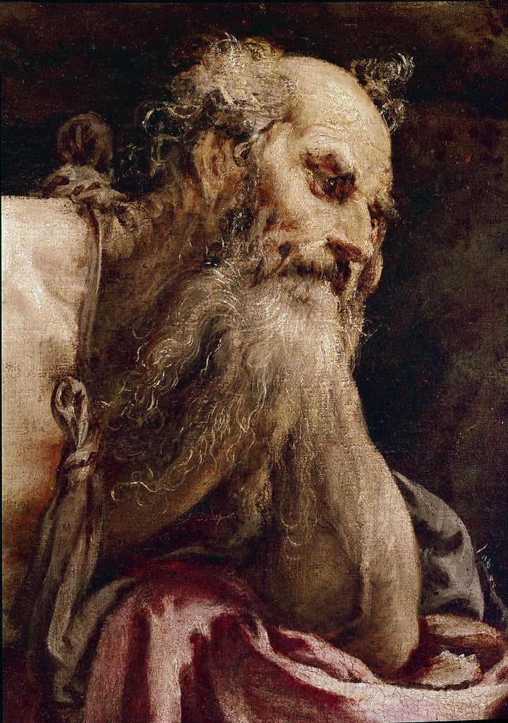 San Jerónimo en meditación Jacopo Bassano