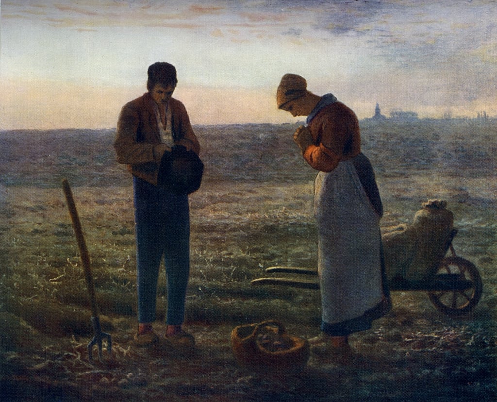 El Ángelus, 18571859, 1912. Jean Francois Millet