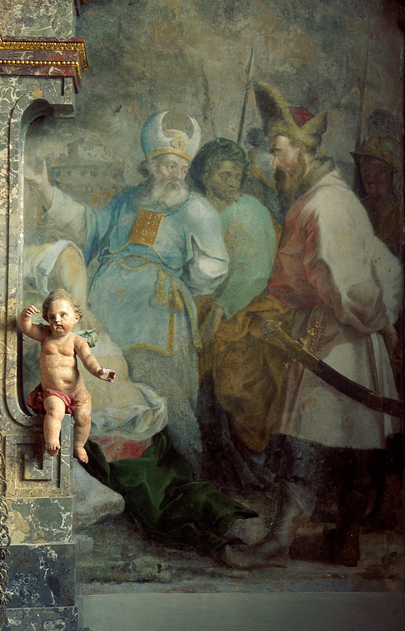 Querubín y Fresco de Unknown