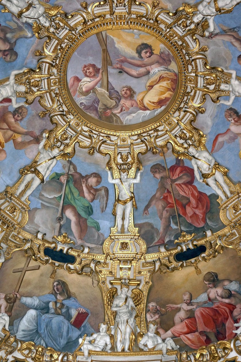 Interior de la Madonna della Ghiara, Reggio Emilia, Emilia-Romaña, Italia de Unknown