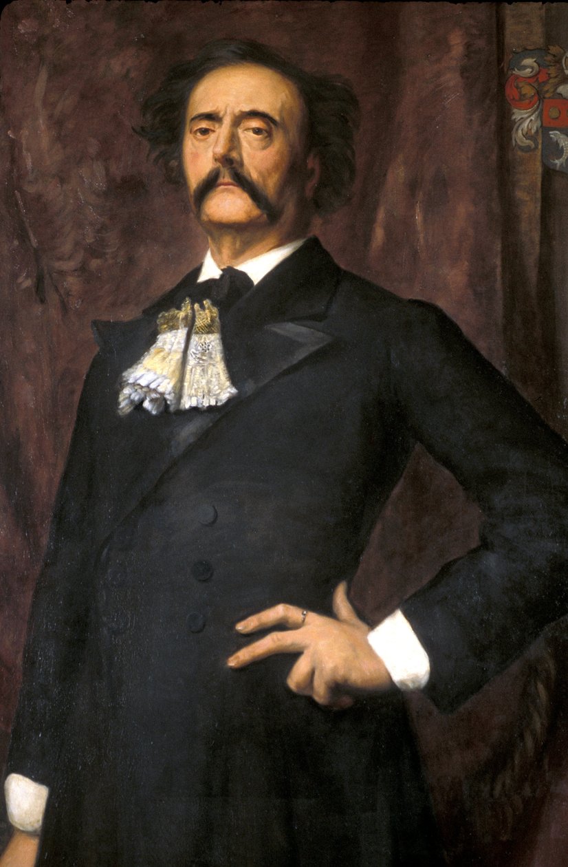 Manche N* 082, Museo de St Sauveur le Viscount, Retrato de Jules Barbey d