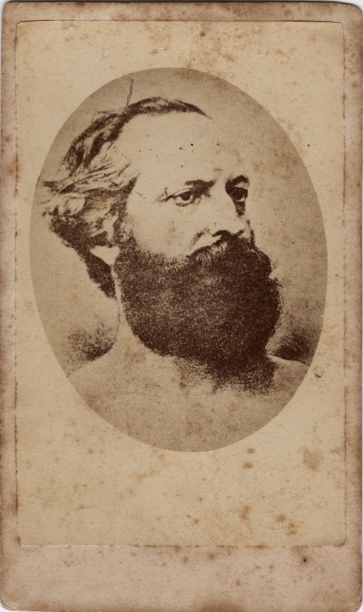 Retrato de Felice Orsini (1819-1858), revolucionario y patriota italiano que participó en el Risorgimento. Siglo XIX de Unknown