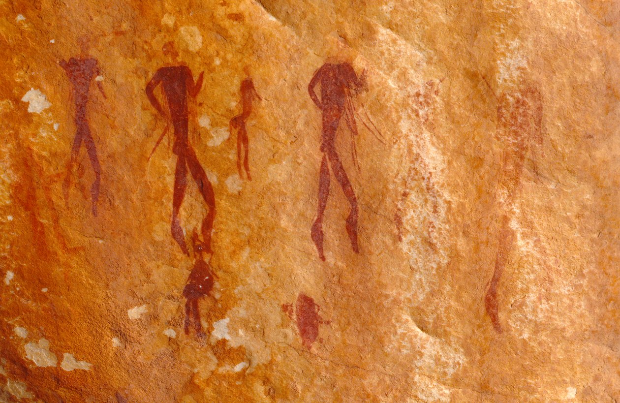 Pinturas rupestres de los bosquimanos, Cedarburg, Cabo Occidental de Unknown