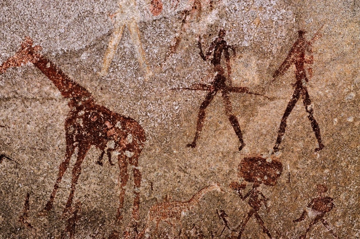 Pintura de los bosquimanos, Sudáfrica de Unknown
