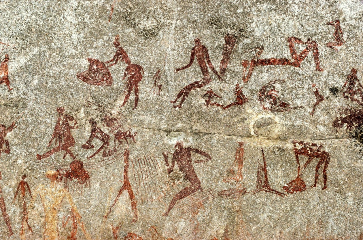 Arte rupestre San, Sudáfrica de Unknown
