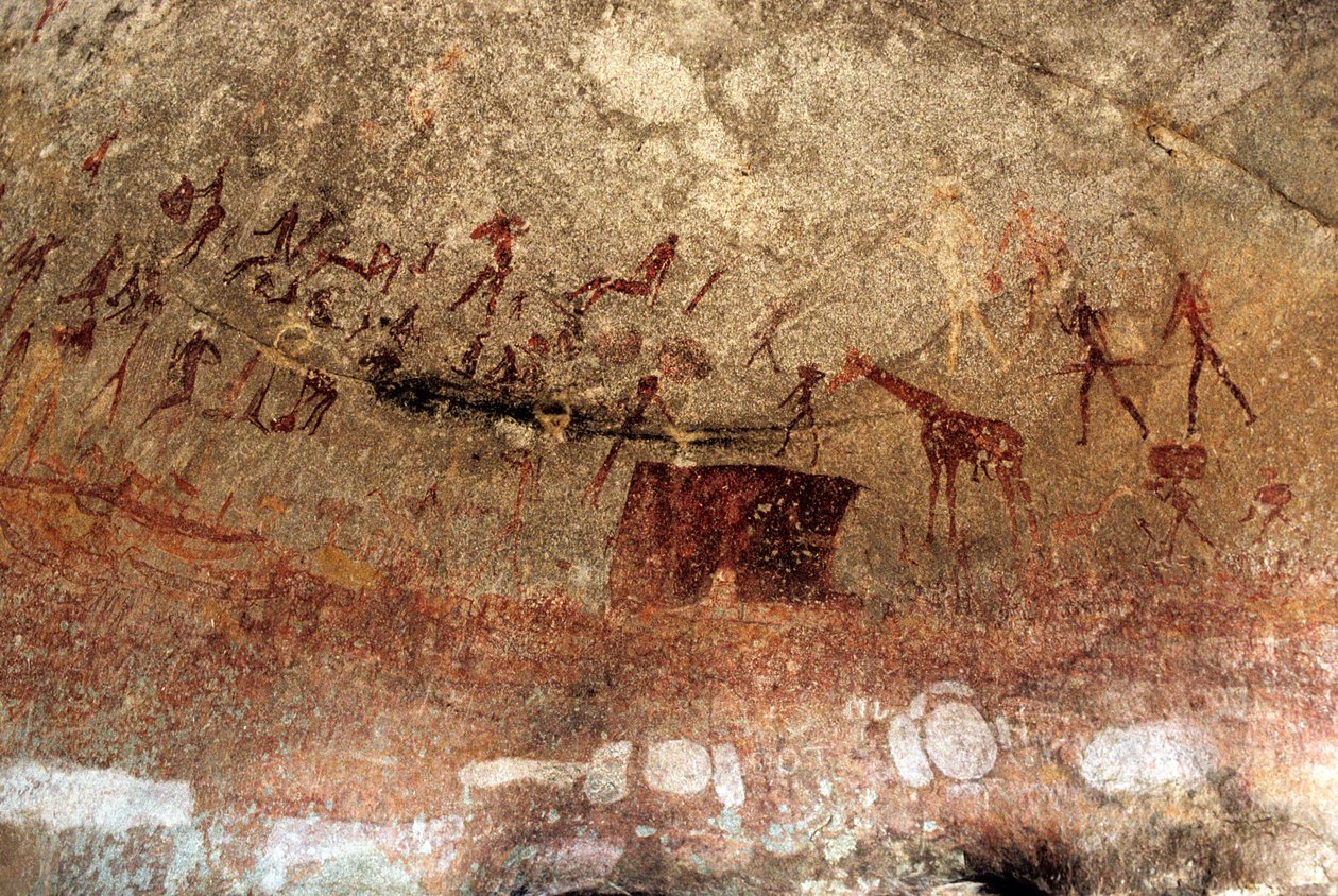 Arte rupestre San, Sudáfrica de Unknown