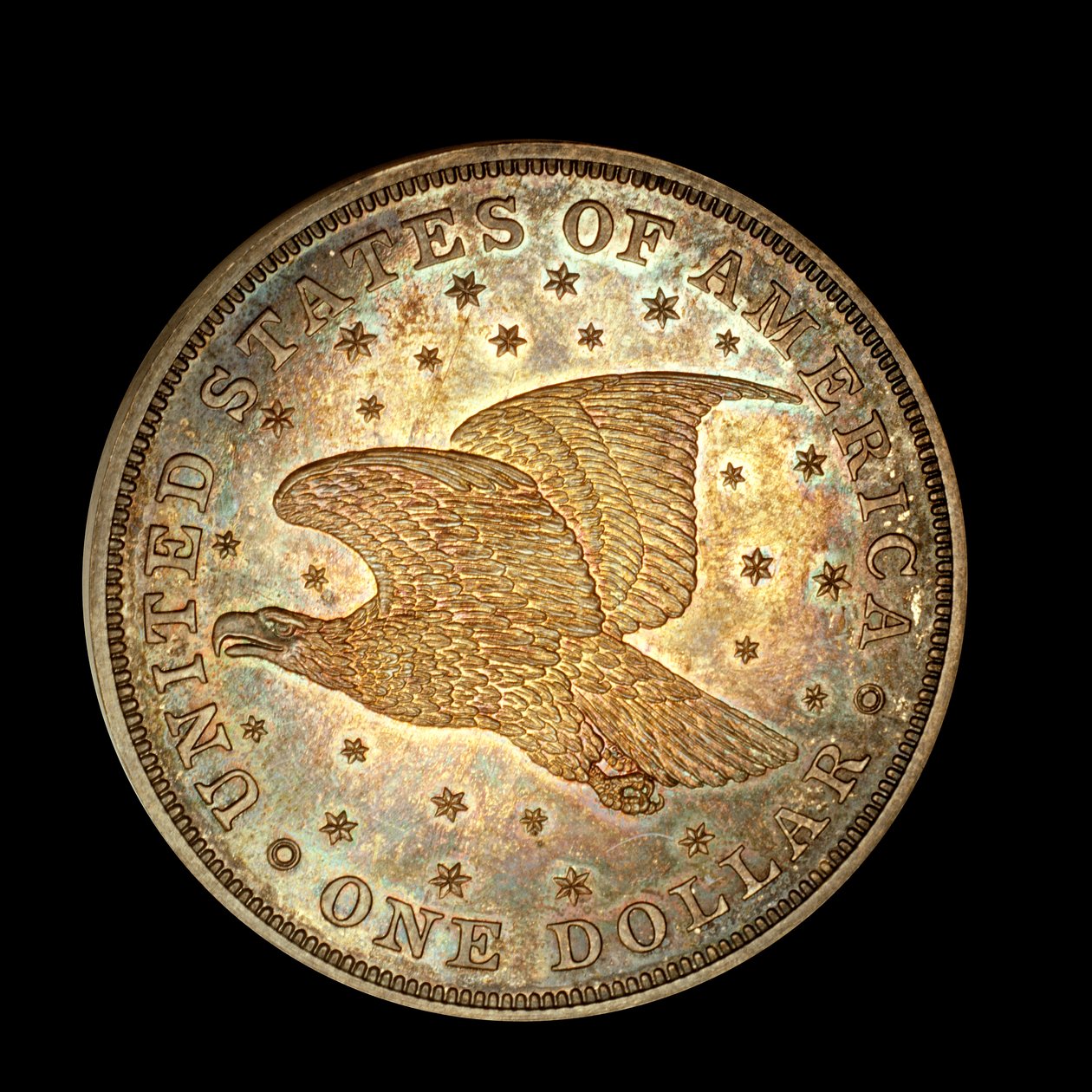 Moneda de Patrón de Plata de Un Dólar, EE.UU., Presidente Andrew Jackson, 1837-1841 d.C. de Unknown