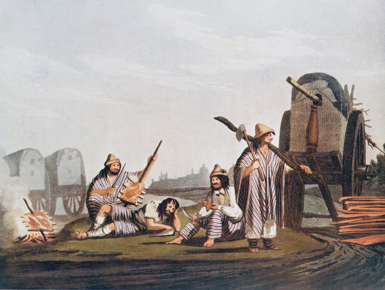 Gauchos de Tucumán, reproducido de 