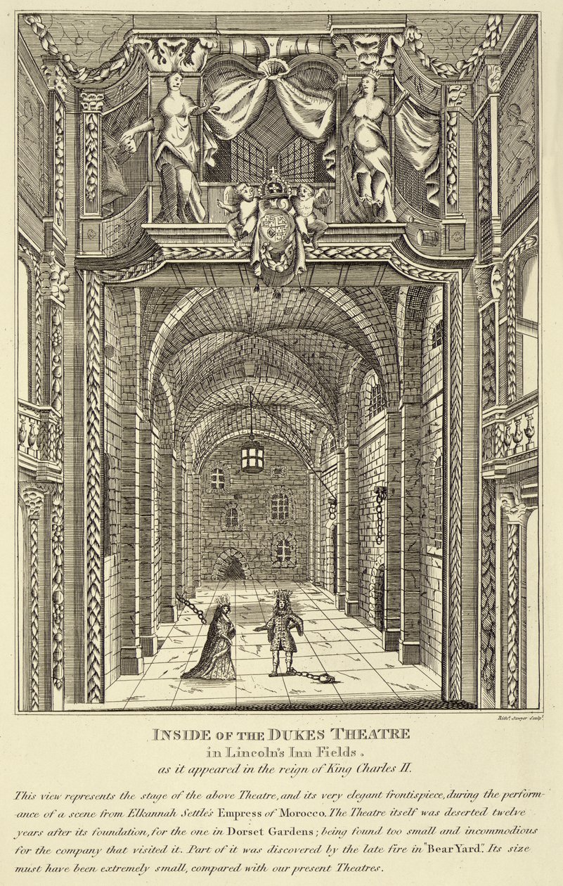 Interior del Teatro de los Duques en Lincoln