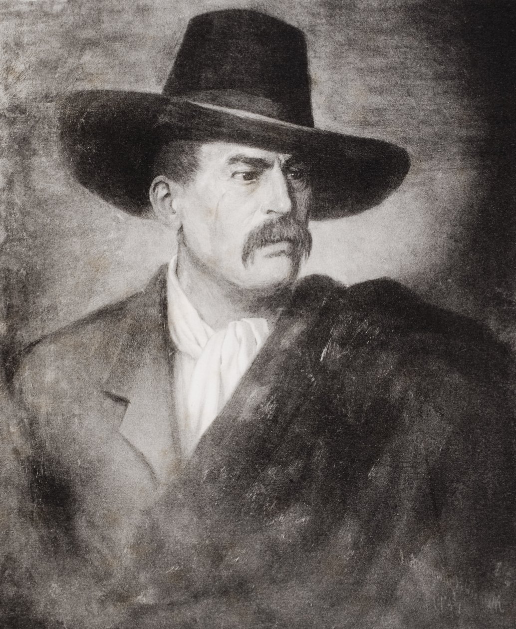 Sir Richard Francis Burton pintado por Madame Gutmansthal de Benvenuti, de 