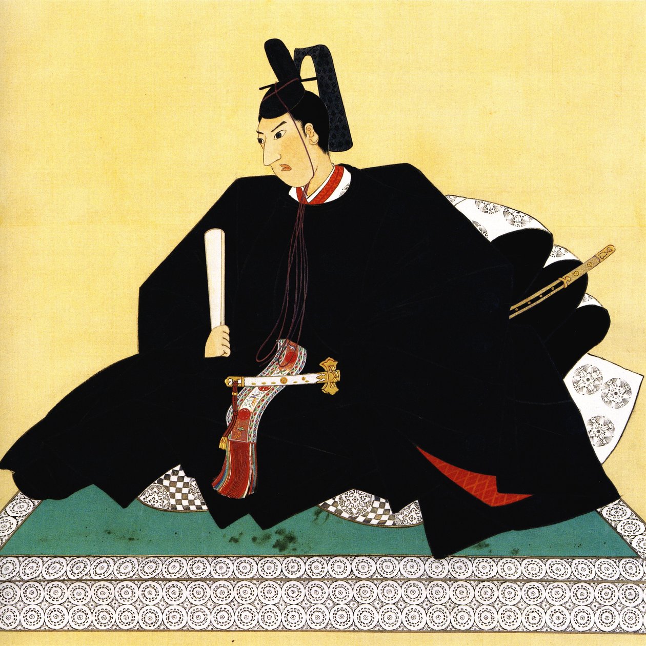 Retrato de Tokugawa Ieyasu de 日本語