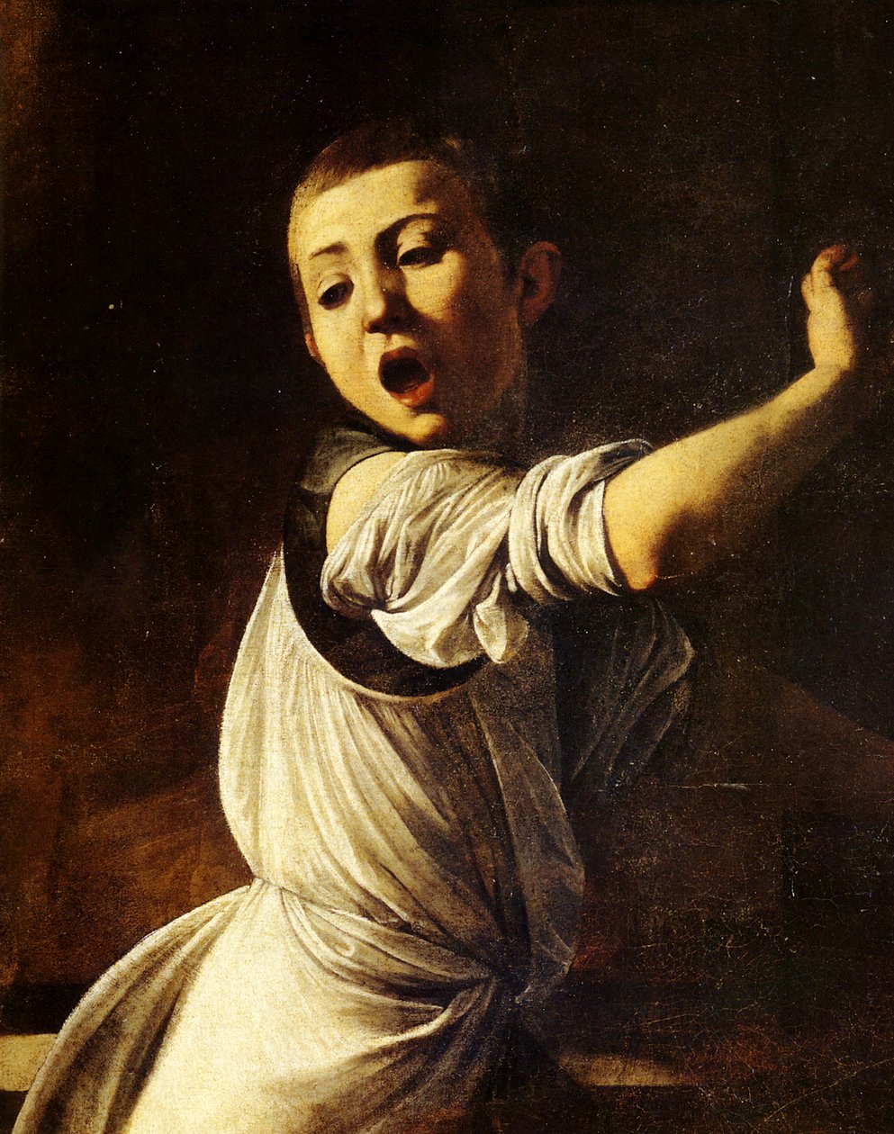 Martirio de San Mateo (detalle) de Michelangelo Merisi Caravaggio