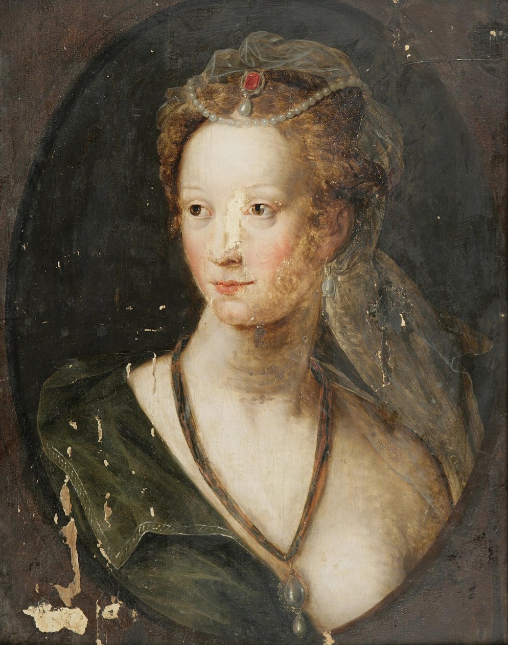 Cabeza de una mujer de Flemish