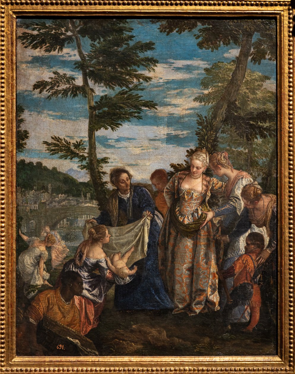 Hallazgo de Moisés de (1528 88) Veronese