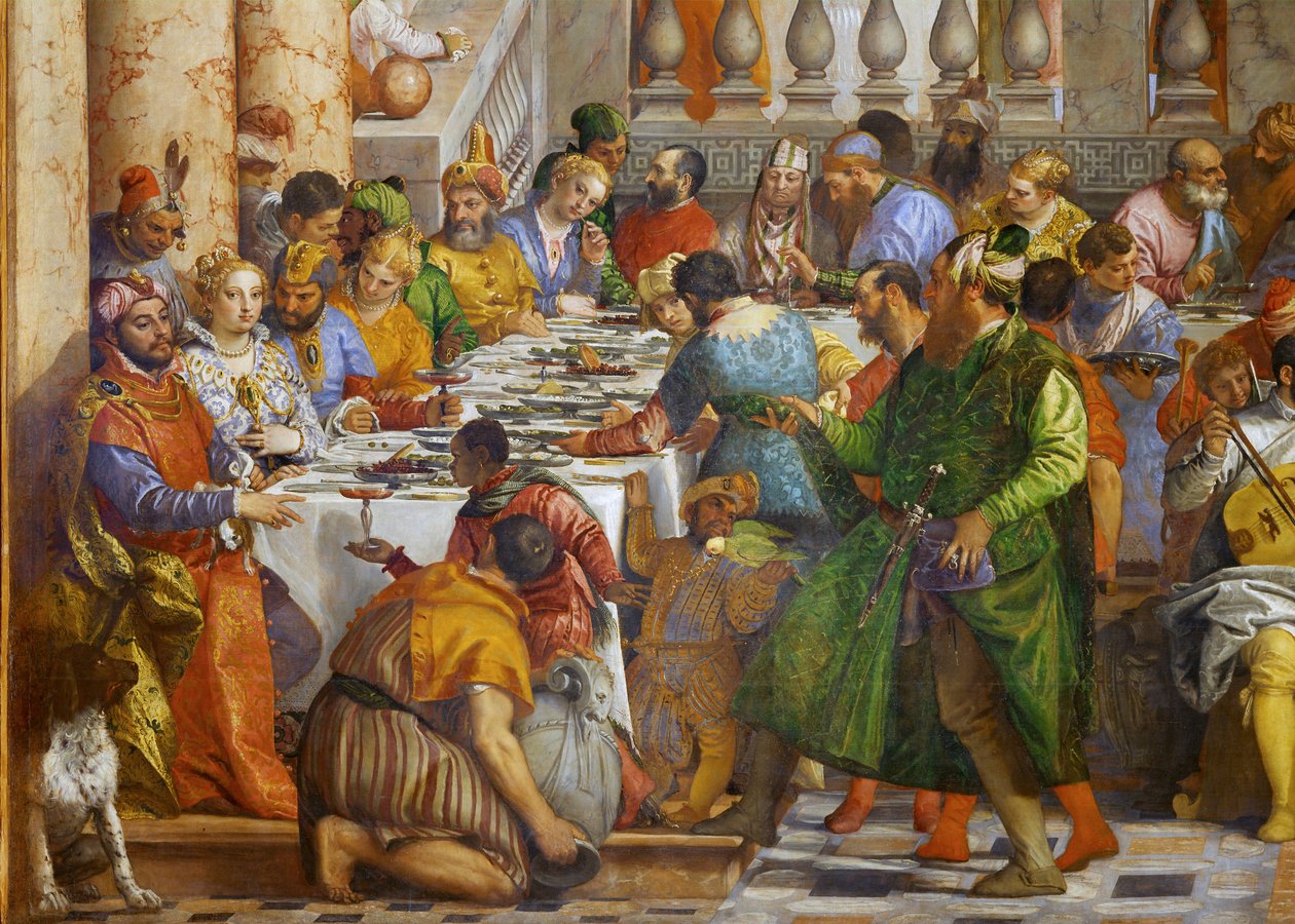 Las Bodas de Caná ... de (1528 88) Veronese