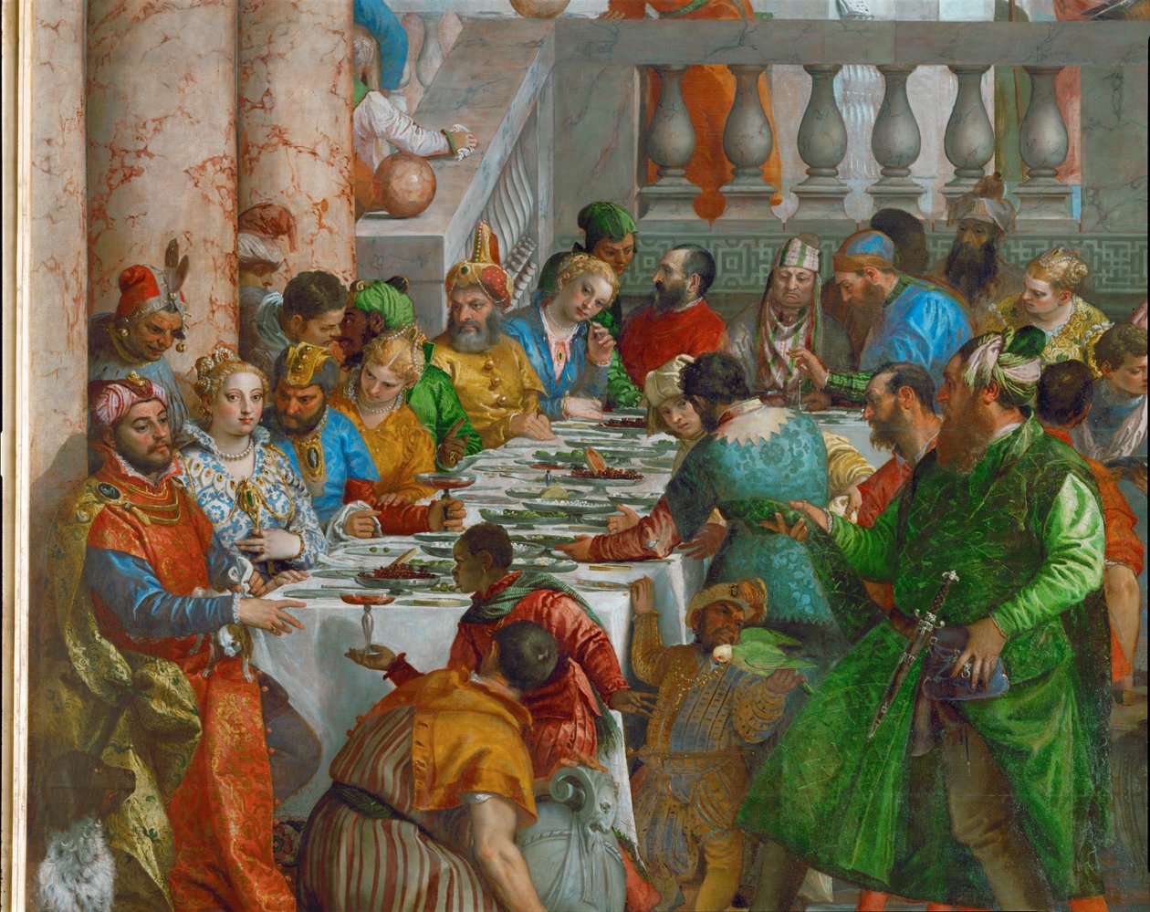 Las Bodas de Caná ... de (1528 88) Veronese