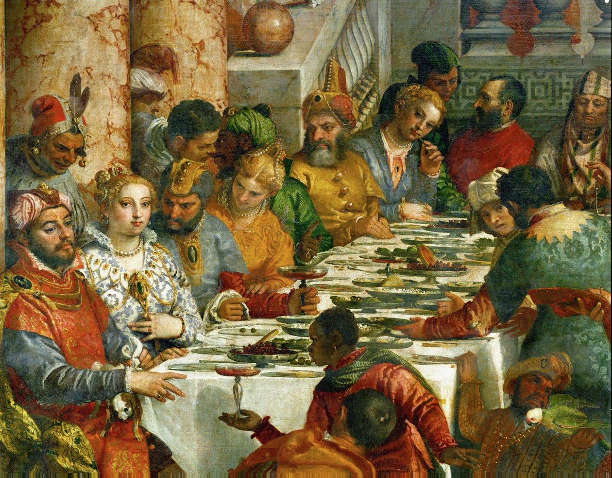 Las Bodas de Caná ... de (1528 88) Veronese