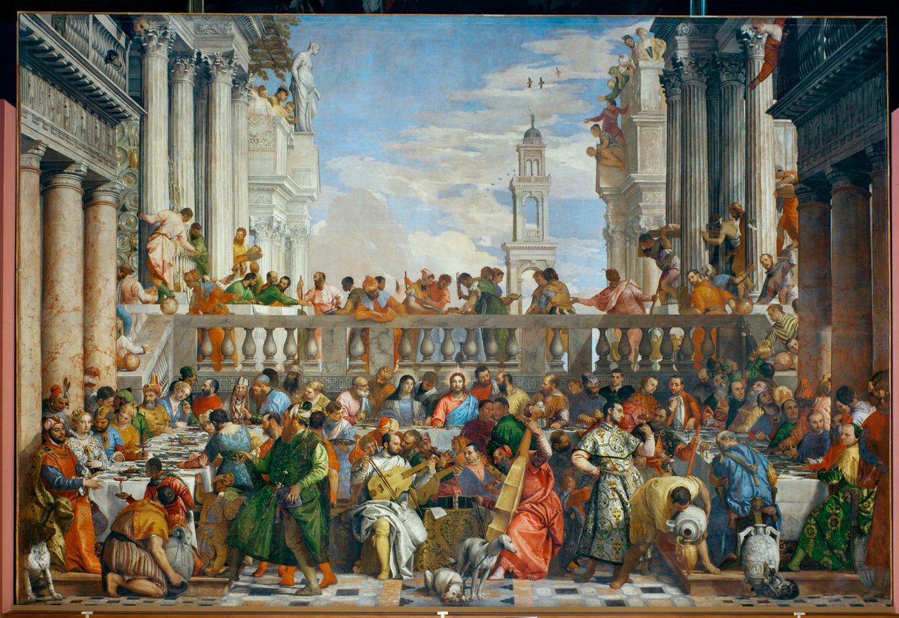 Las Bodas de Caná ... de (1528 88) Veronese