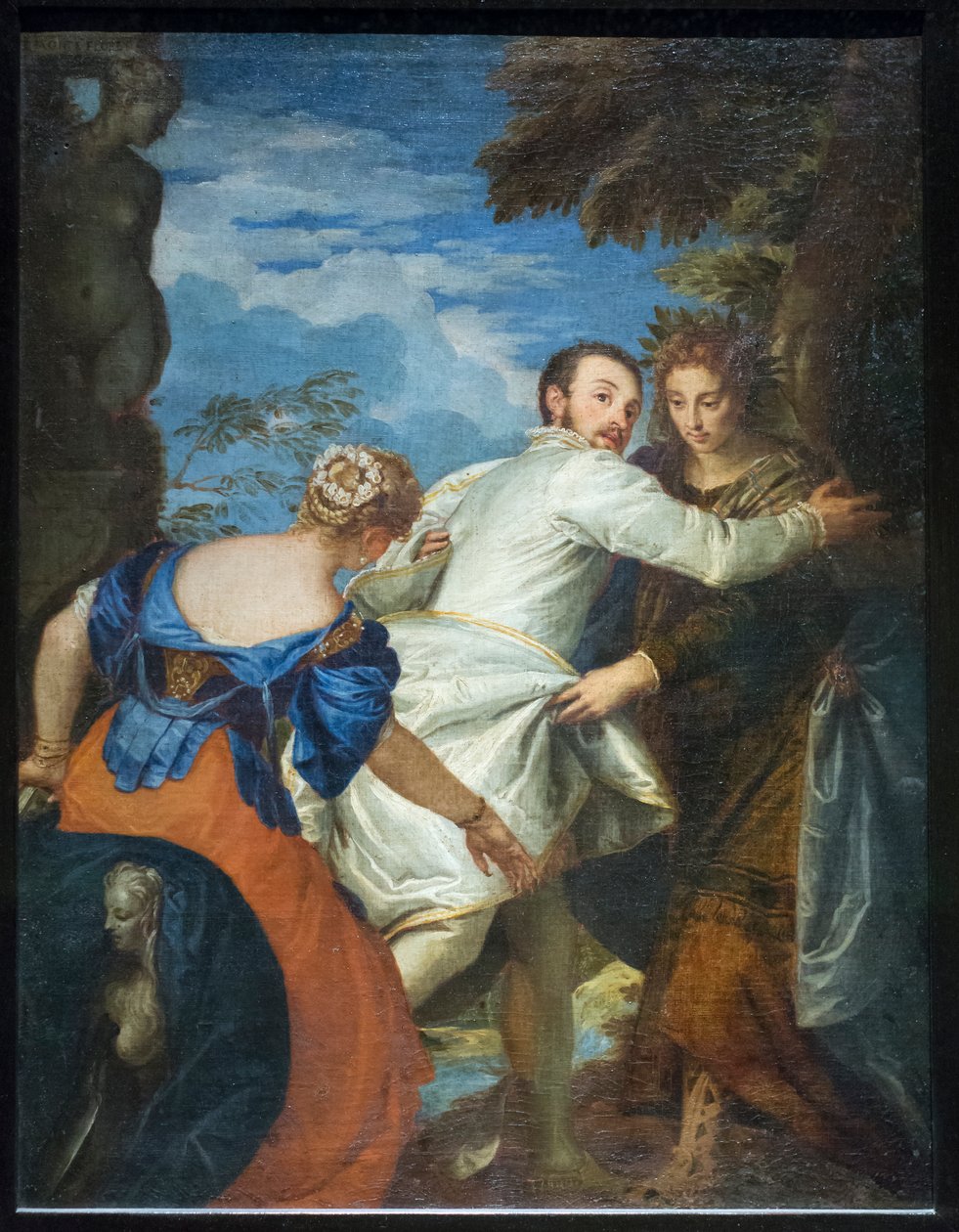 La elección de Hércules o la elección entre el vicio y la virtud de (1528 88) Veronese
