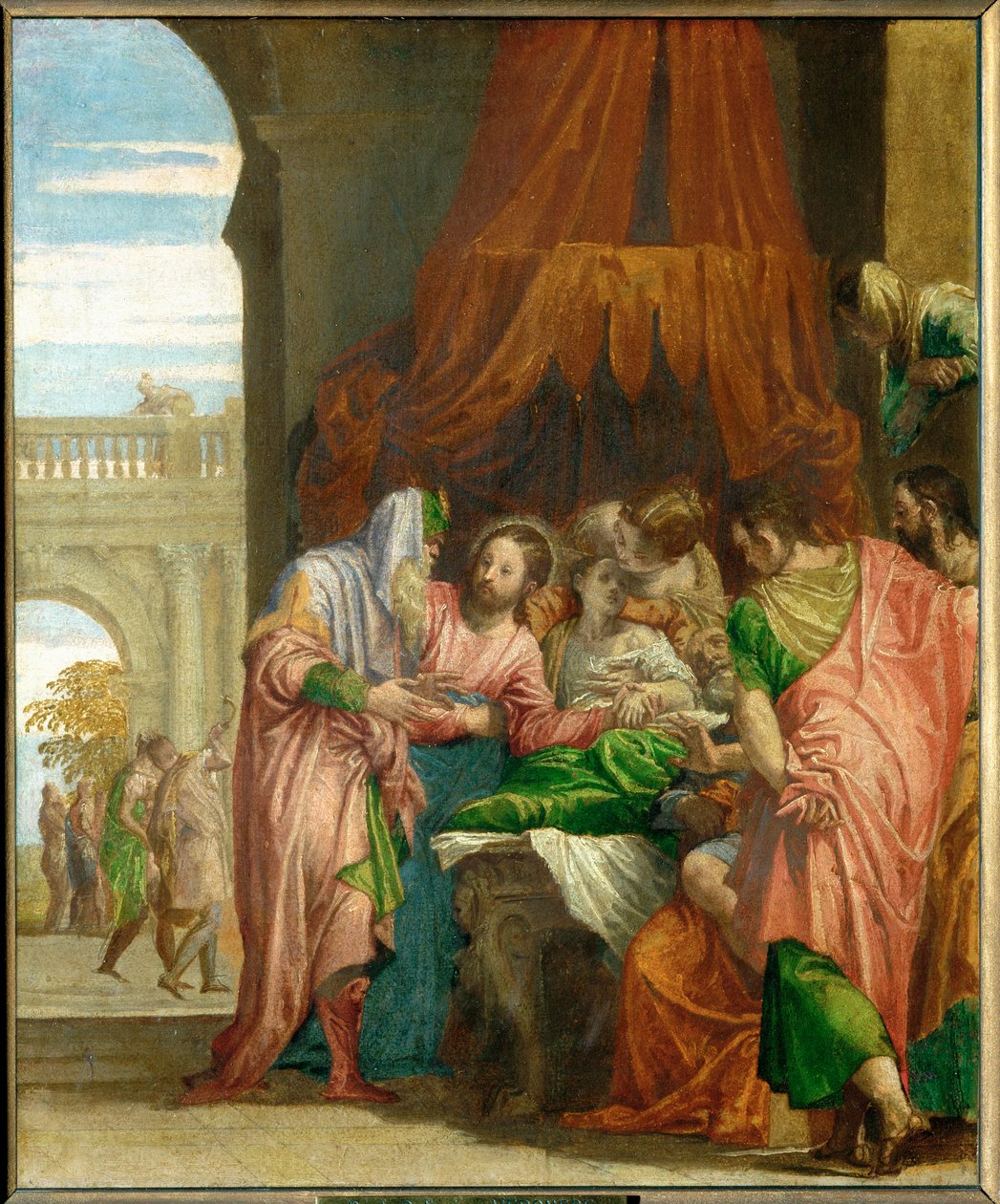 La resurrección de la hija de Jairo ... de (1528 88) Veronese