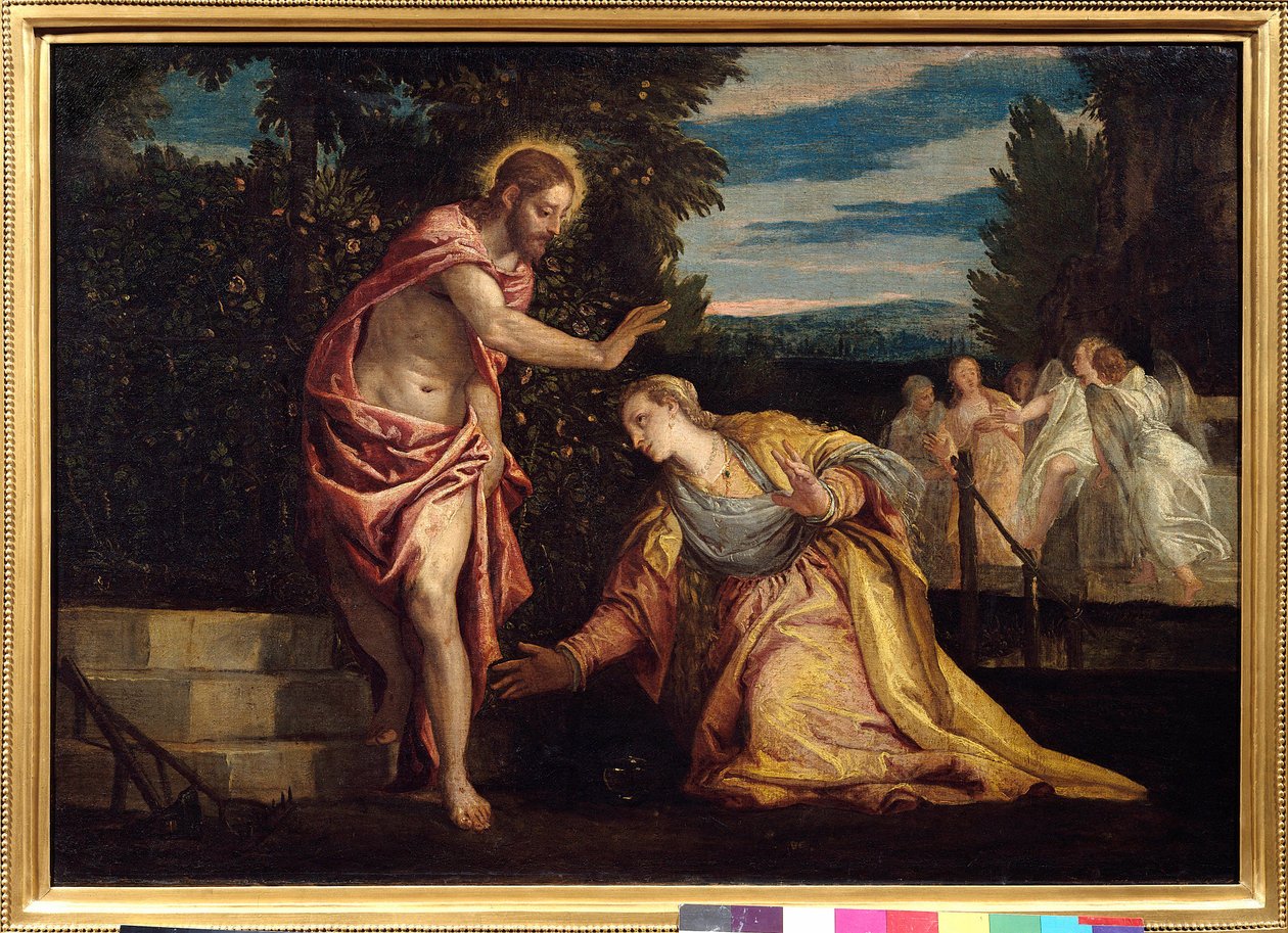 Cristo apareciendo a la Magdalena (Noli me tangere) de Veronese