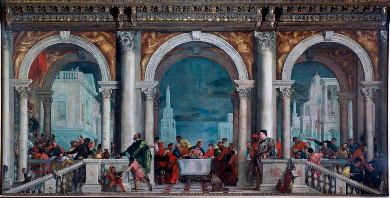 La cena en casa de Leví de Veronese