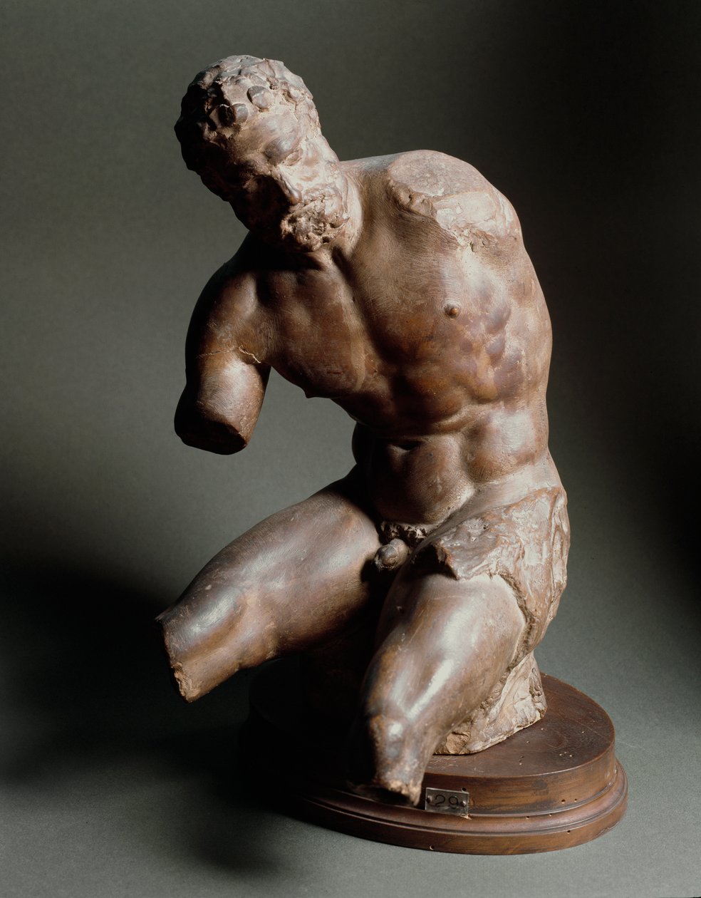 Torso masculino. Escultura de Giambologna