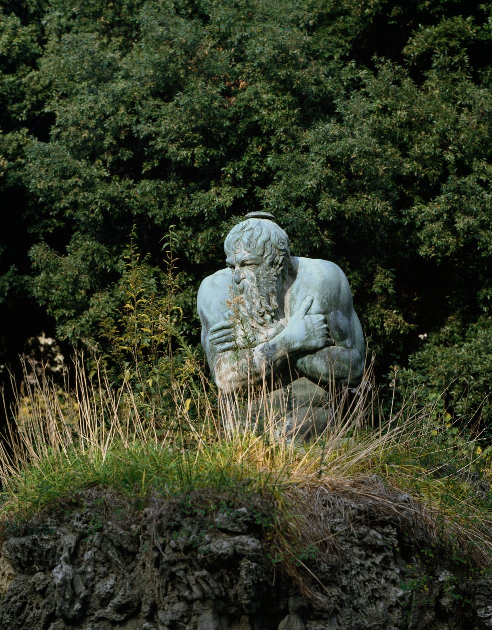 Invierno. Escultura de Giambologna
