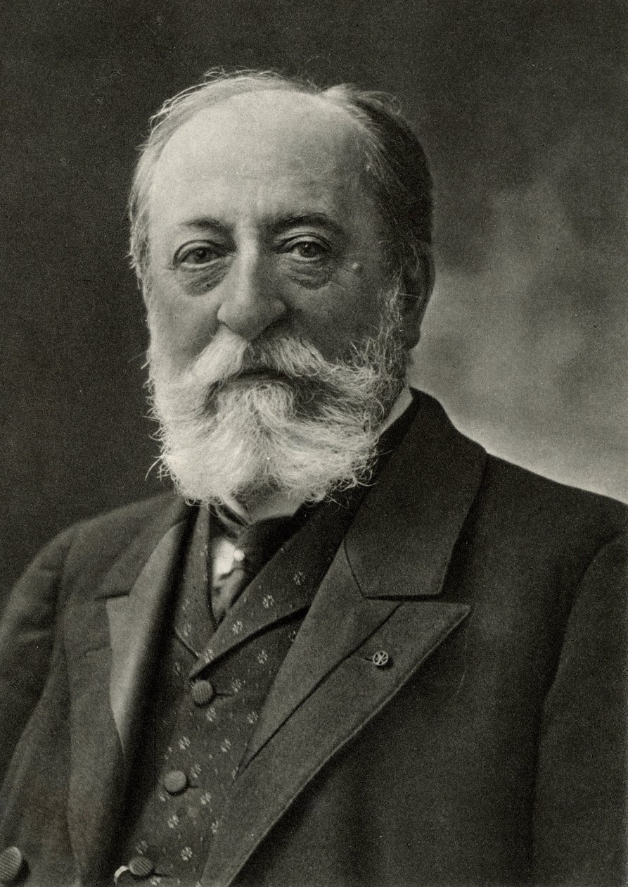 Camille Saint Saens (Saint-Saens) (1835-1921) Compositor y organista francés (foto b/n) de (1820 1910) Nadar