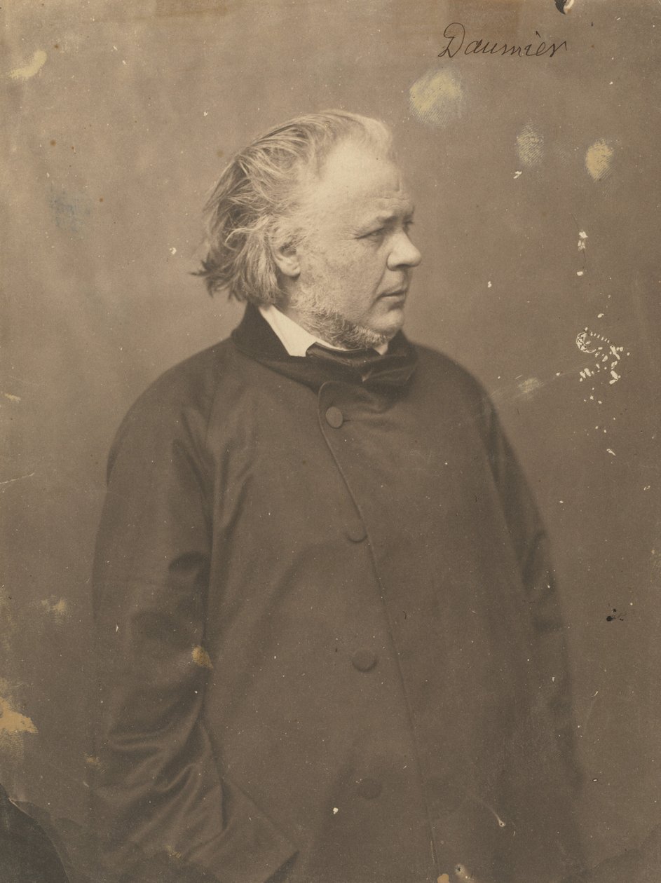 Honoré Daumier,1856/1858 (foto) de (1820-1910) Nadar