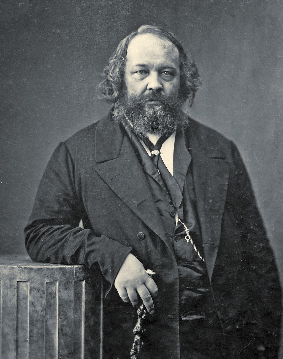 Retrato de Mijaíl Aleksándrovich Bakunin, c.1860 de Nadar