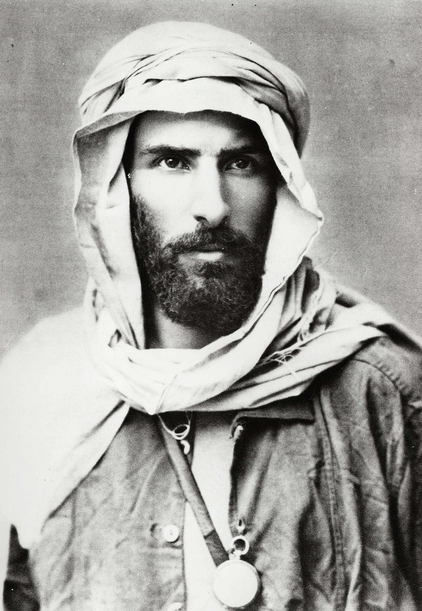Retrato de Savorgnan de Brazza, circa 1889, foto de Nadar. de Nadar