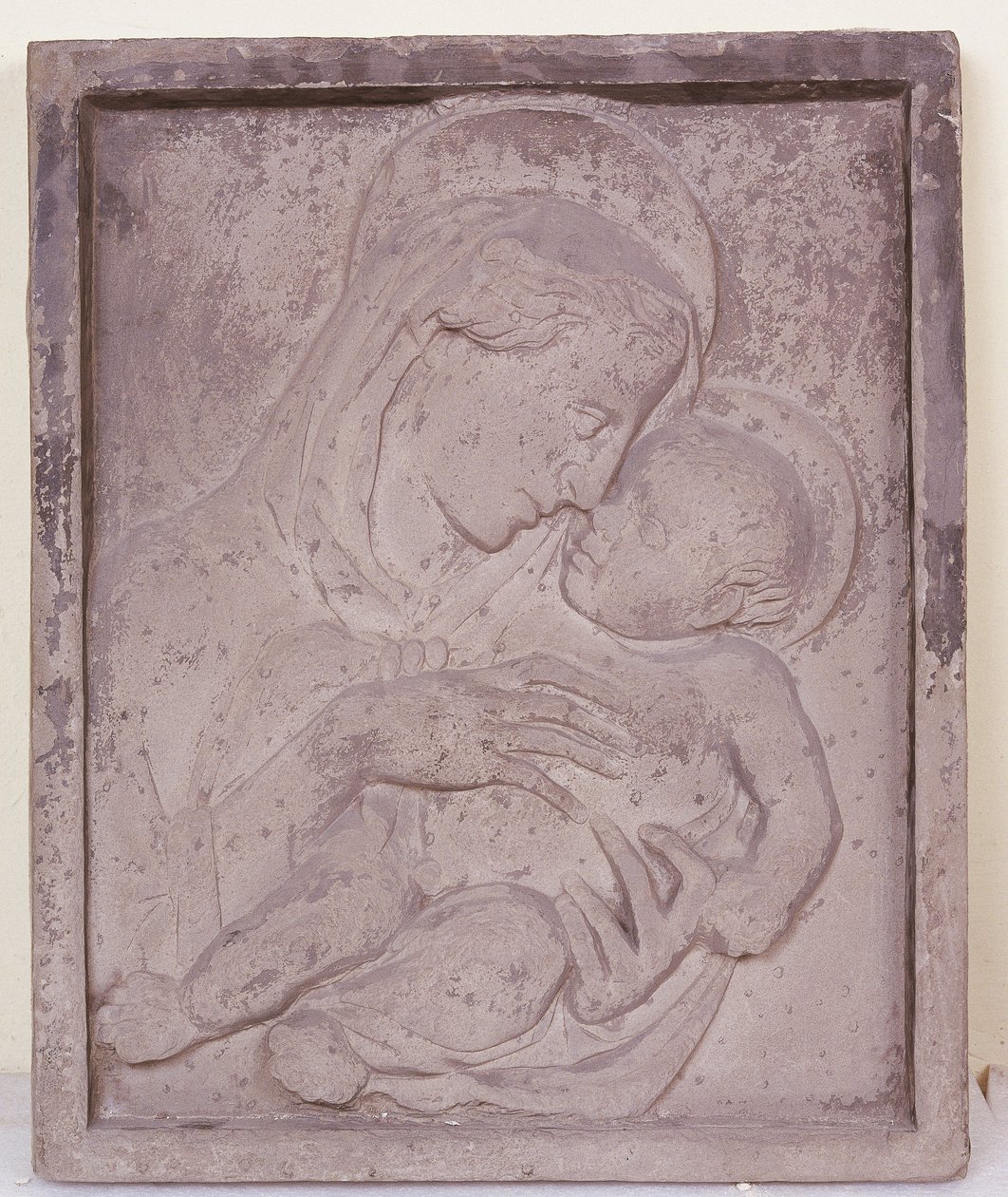 Madonna y Niño (c. 1386-1466) de (Workshop of) Donatello
