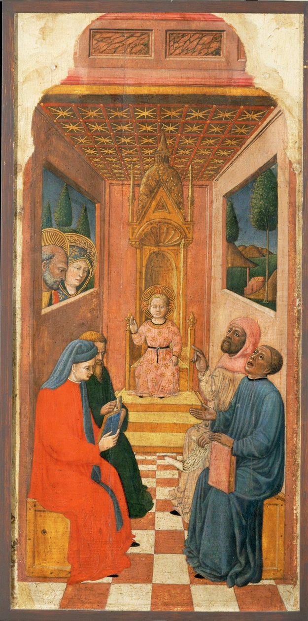12 escenas de la vida de la Virgen ... de (active c.1463 c.1490) Master of Wilten