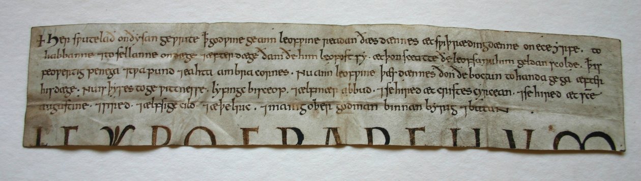 Carta de Godwine de (after) English School