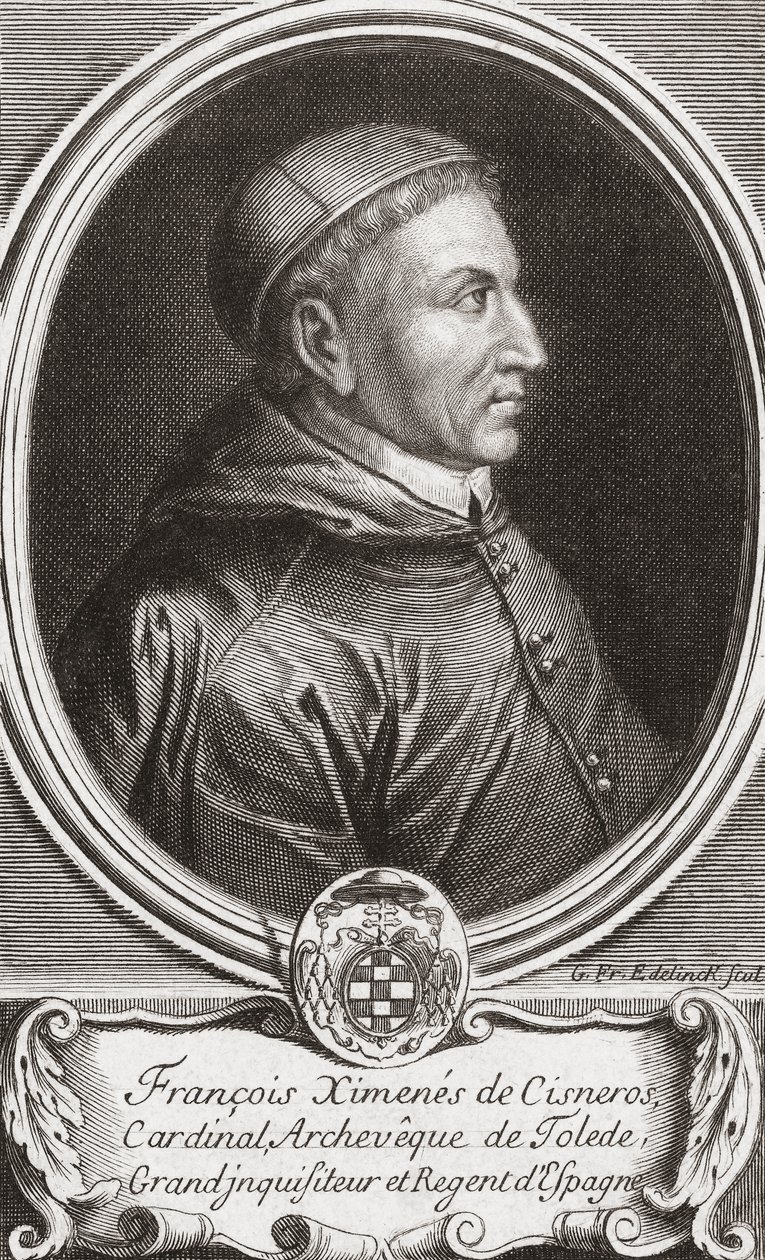 Francisco Jiménez de Cisneros. Portrait de (after) French School