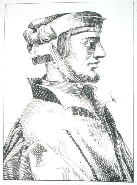 Agrippa von Nettesheim (1486-1535) copia de una ilustración de 
