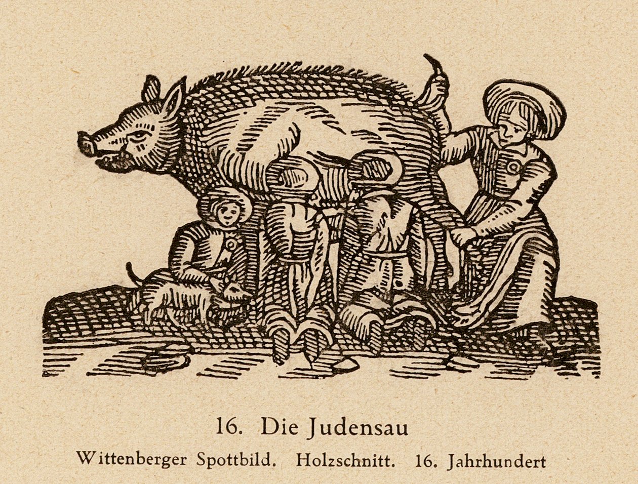 La cerda judía de (after) German School