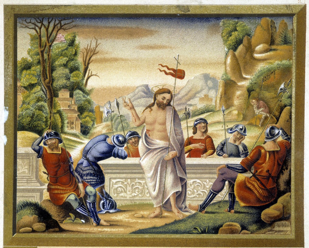 La Resurrección de Cristo - Italia, v.1500 de (after) Italian School
