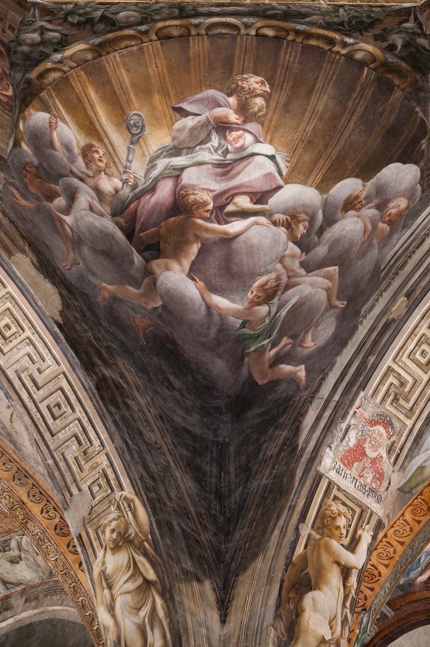 San Bernardo, detalle de 3660852 de (c.1489 1534) Correggio